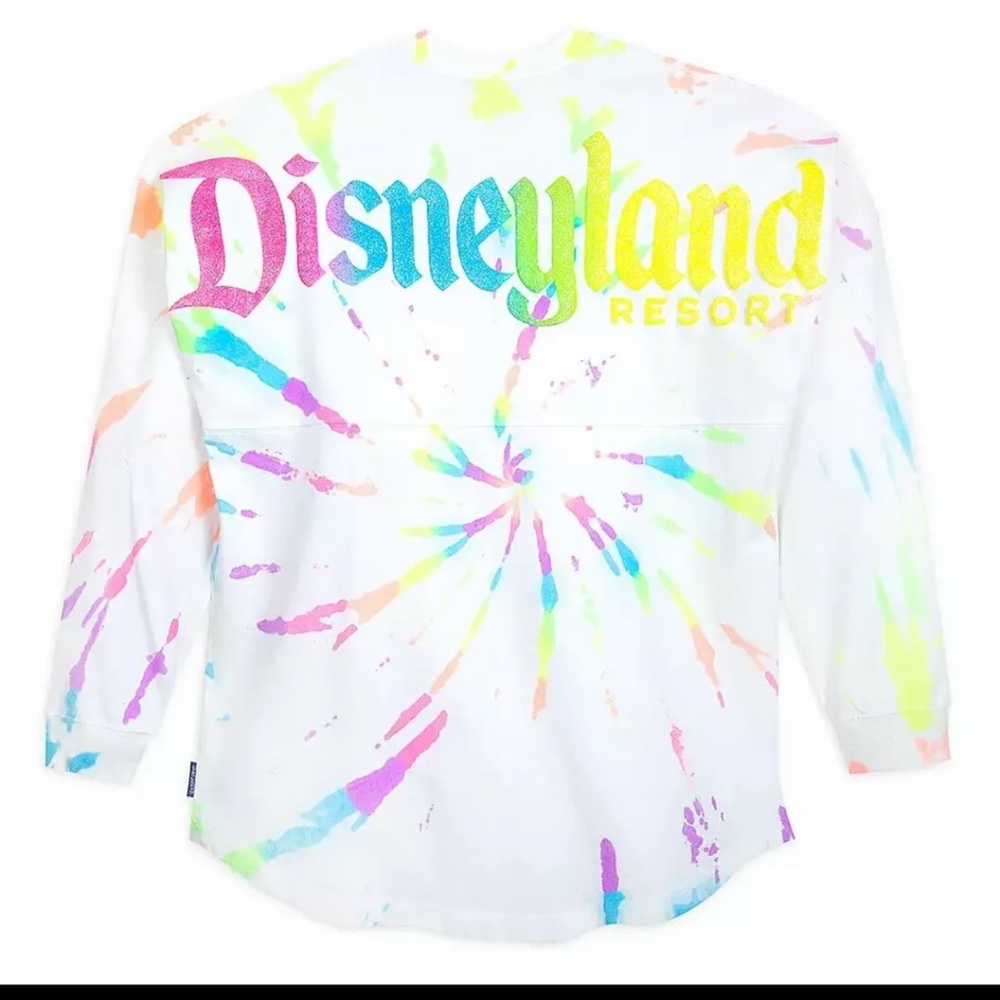 NWT Disneyland Splatter Spirit Jersey For Adults